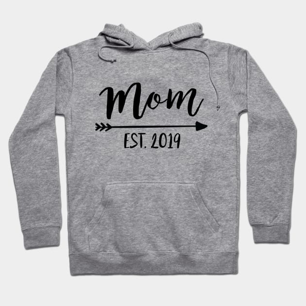 New Mom 2019 Hoodie by SimplyDesigned